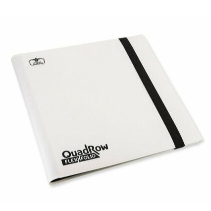 Ultimate Guard 12-Pocket QuadRow FlexXfolio White Folder
