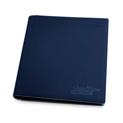 Ultimate Guard 12-Pocket QuadRow Portfolio Xenoskin Dark Blue