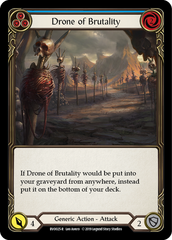 Drone of Brutality (Blue) [BVO025-R] Normal