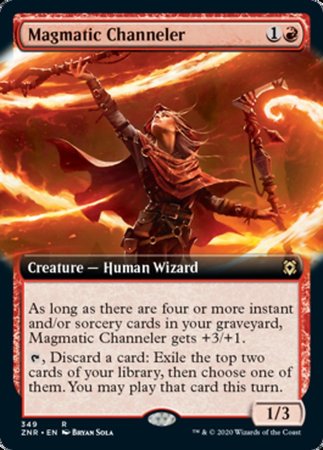 Magmatic Channeler (Extended Art) [Zendikar Rising]