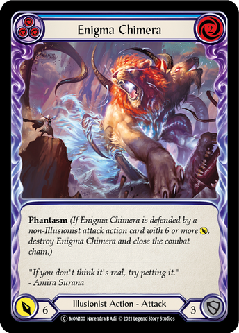 Enigma Chimera (Blue) [U-MON100] Unlimited Edition Normal