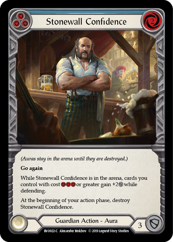 Stonewall Confidence (Blue) [BVO022-C] Normal