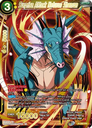 Surprise Attack Naturon Shenron (Gold Stamped) [P-260]