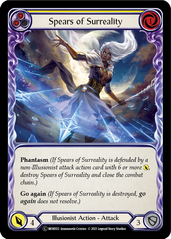 Spears of Surreality (Yellow) [U-MON102] Unlimited Edition Normal