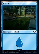 Island (307) (Surge Foil) [Universes Beyond: Warhammer 40,000]