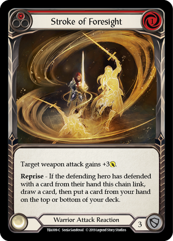 Stroke of Foresight (Red) [TEA009-C] Normal