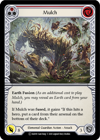 Mulch (Red) [U-ELE019] Unlimited Rainbow Foil