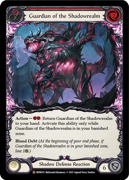 Guardian of the Shadowrealm [U-MON192] Unlimited Edition Normal