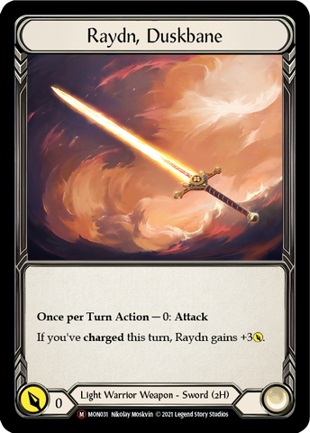 Raydn, Duskbane [U-MON031] Unlimited Edition Normal