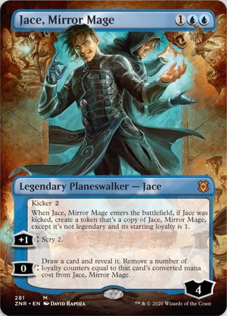 Jace, Mirror Mage (Borderless) [Zendikar Rising]