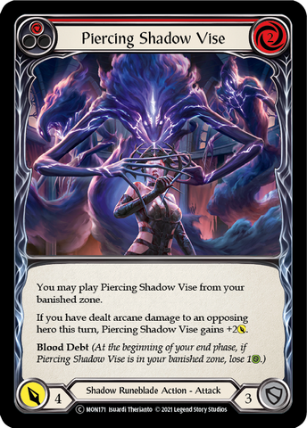 Piercing Shadow Vise (Red) [U-MON171] Unlimited Edition Normal