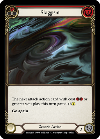 Sloggism (Red) [WTR221-C] Alpha Print Normal
