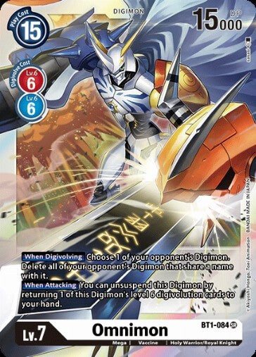 Omnimon (BT1-084) [BT-06: Booster Double Diamond]