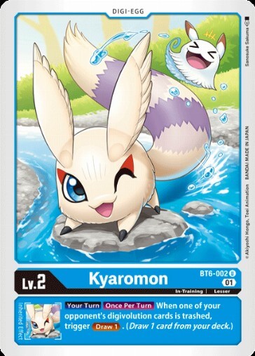 Kyaromon (BT6-002) [BT-06: Booster Double Diamond]