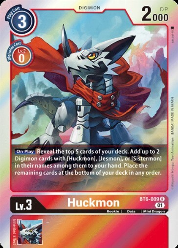 Huckmon (BT6-009) [BT-06: Booster Double Diamond]