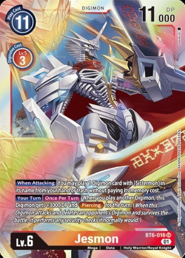 Jesmon (BT6-016) [BT-06: Booster Double Diamond]