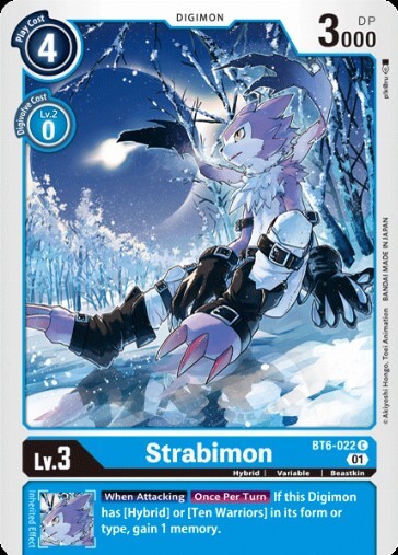 Strabimon (BT6-022) [BT-06: Booster Double Diamond]