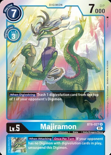 Majiramon (BT6-027) [BT-06: Booster Double Diamond]