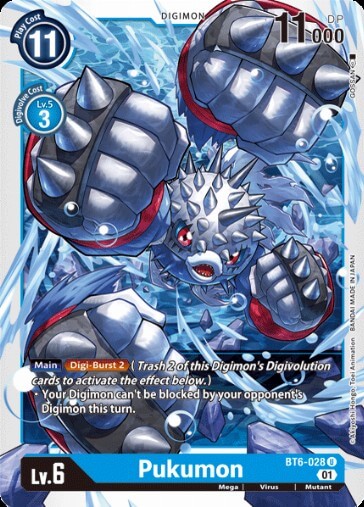 Pukumon (BT6-028) [BT-06: Booster Double Diamond]