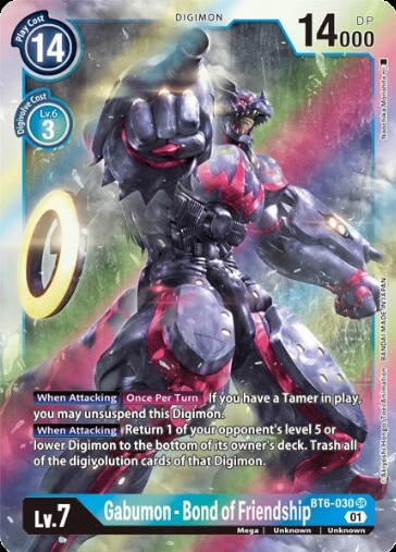 Gabumon - Bond of Friendship (BT6-030) [BT-06: Booster Double Diamond]