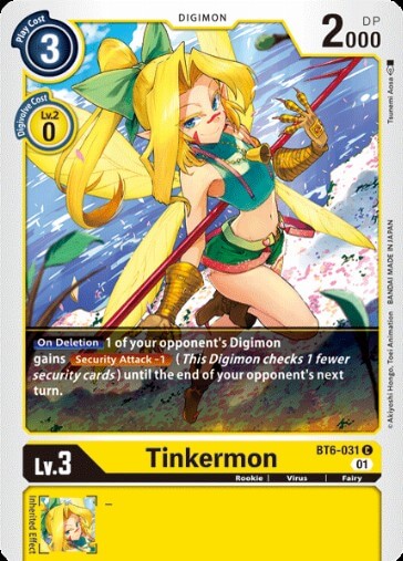Tinkermon (BT6-031) [BT-06: Booster Double Diamond]