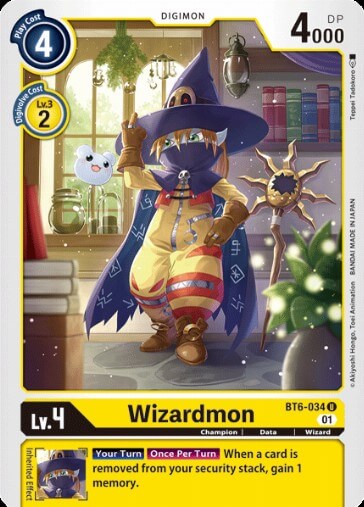 Wizardmon (BT6-034) [BT-06: Booster Double Diamond]
