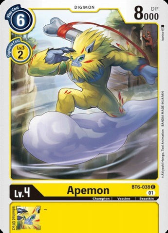 Apemon (BT6-038) [BT-06: Booster Double Diamond]