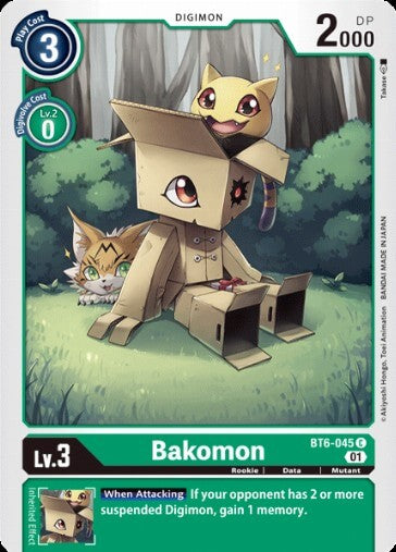 Bakomon (BT6-045) [BT-06: Booster Double Diamond]