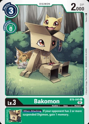 Bakomon (BT6-045) [BT-06: Booster Double Diamond]