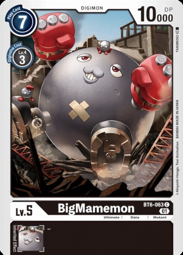 BigMamemon (BT6-063) [BT-06: Booster Double Diamond]