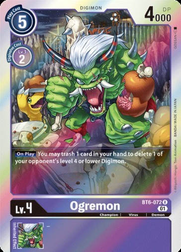 Ogremon (BT6-072) [BT-06: Booster Double Diamond]