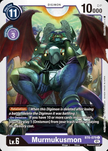 Murmukusmon (BT6-079) [BT-06: Booster Double Diamond]