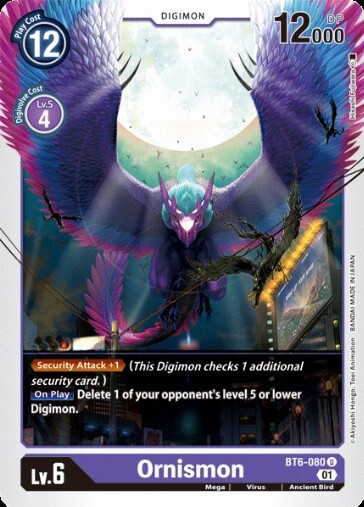 Ornismon (BT6-080) [BT-06: Booster Double Diamond]