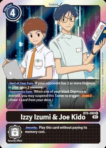 Izzy Izumi & Joe Kido (BT6-090) [BT-06: Booster Double Diamond]