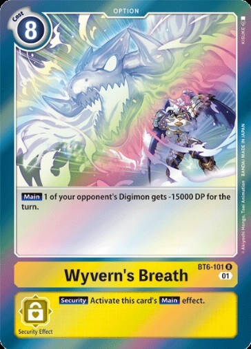Wyvern's Breath (BT6-101) [BT-06: Booster Double Diamond]