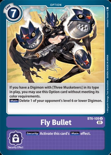 Fly Bullet (BT6-109) [BT-06: Booster Double Diamond]