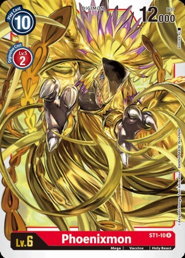 Phoenixmon (ST1-10) [BT-06: Booster Double Diamond]