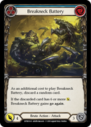 Breakneck Battery (Blue) [WTR013-R] Alpha Print Normal