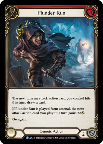 Plunder Run (Red) [ARC170] Unlimited Edition Rainbow Foil