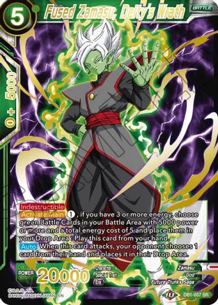 Fused Zamasu, Deity's Wrath (Gold Stamped) [DB1-057]