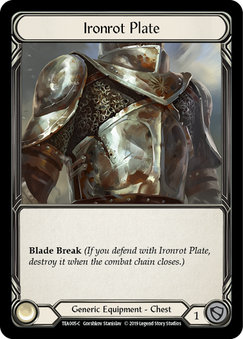 Ironrot Plate [TEA005-C] Normal