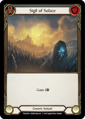 Sigil of Solace (Blue) [TEA029-R] Normal