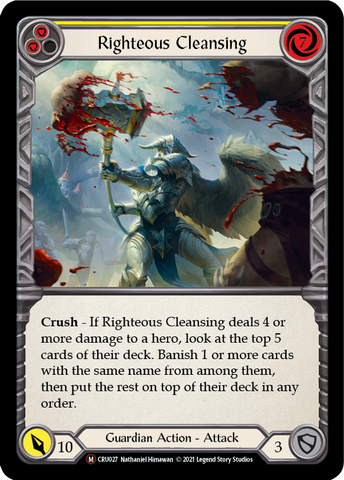 Righteous Cleansing [CRU027] Unlimited Normal