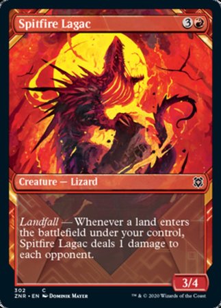 Spitfire Lagac (Showcase) [Zendikar Rising]
