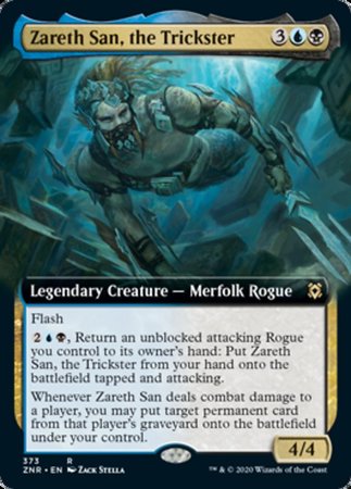 Zareth San, the Trickster (Extended Art) [Zendikar Rising]