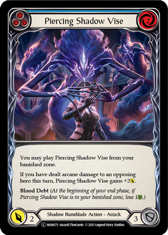 Piercing Shadow Vise (Blue) [U-MON173] Unlimited Edition Normal