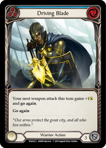 Driving Blade (Blue) [TEA022-C] Normal