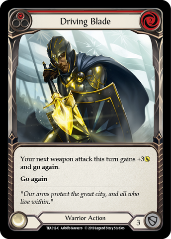 Driving Blade (Red) [TEA012-C] Normal
