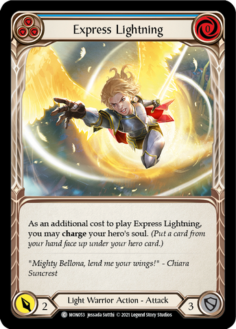 Express Lightning (Blue) [MON053] 1st Edition Normal