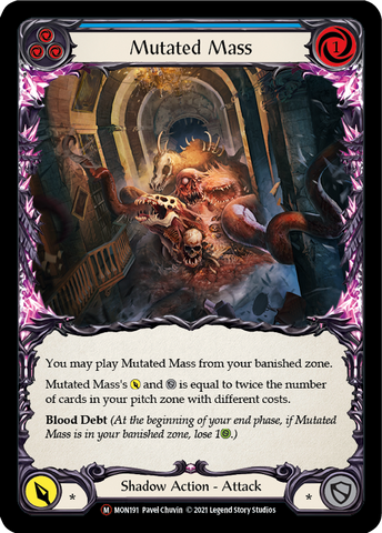 Mutated Mass [U-MON191] Unlimited Edition Normal
